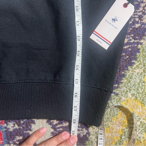 Beverly Hills Polo Club Black kids Sweater size M NWT - Picture 5 of 7